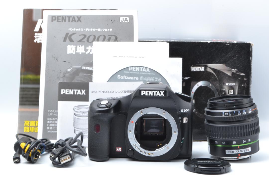 【美品】ペンタックス PENTAX K200D レンズキット