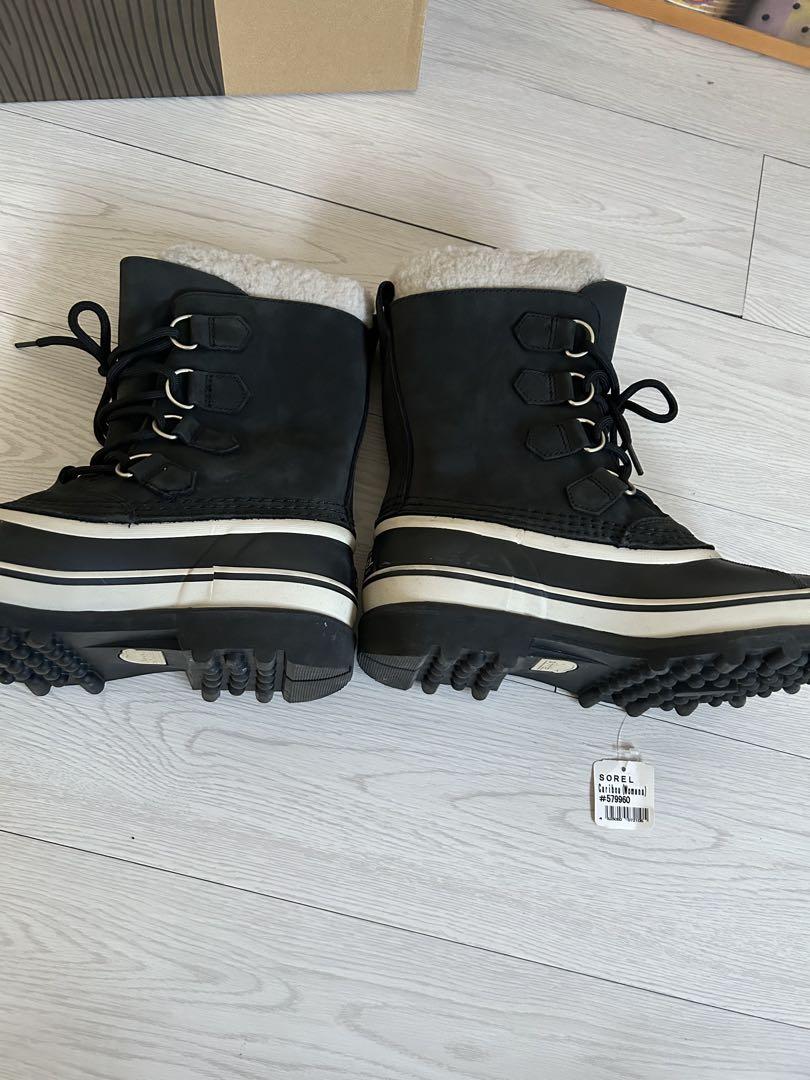 ☆美品☆ソレルカリブー23.5cm SOREL CARIBOU 防水 ブラック