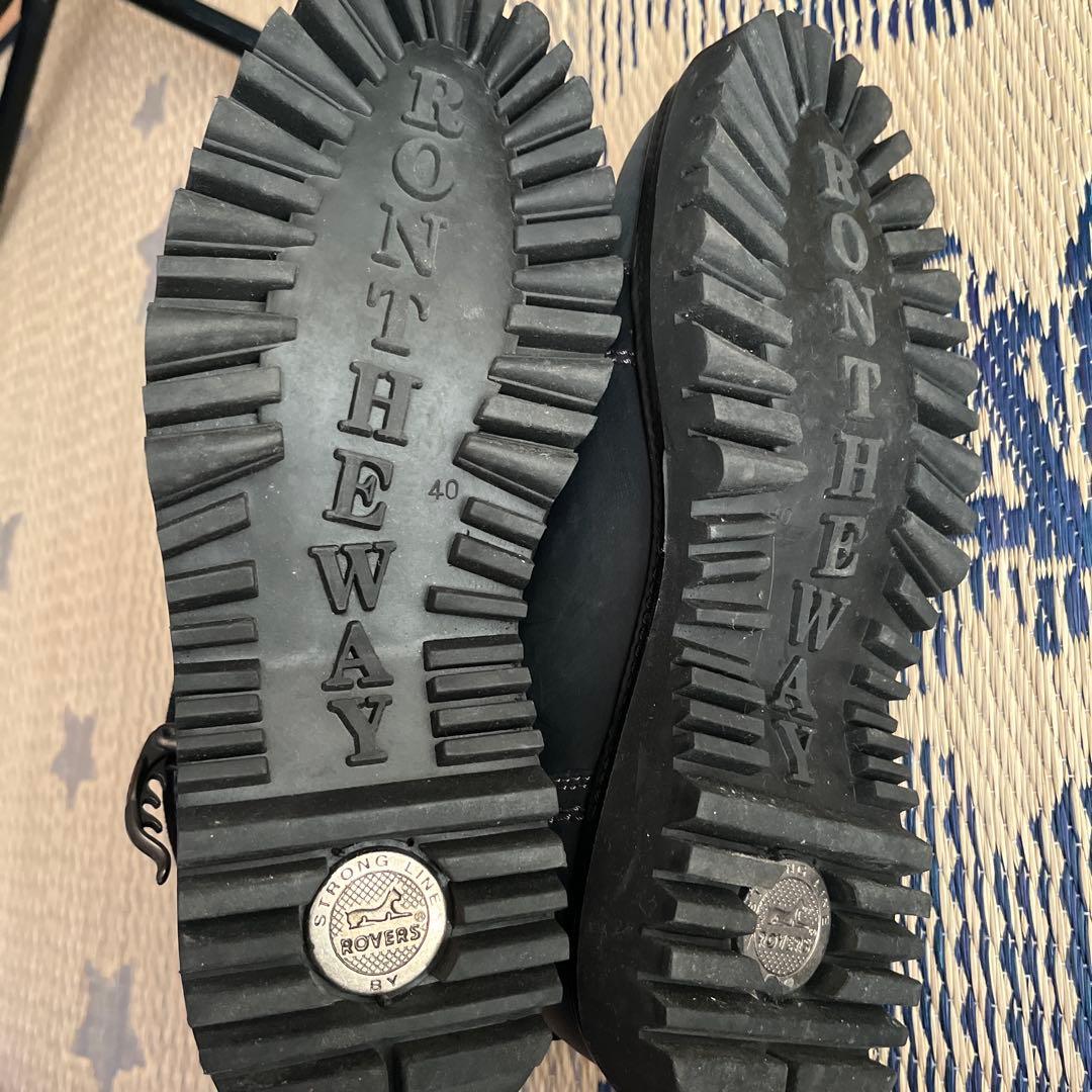 スペインの革靴 ROVERS 表示40 およそ25センチ 一度着用 スペインの革靴 ROVERS 表示40 およそ25センチ 一度着用