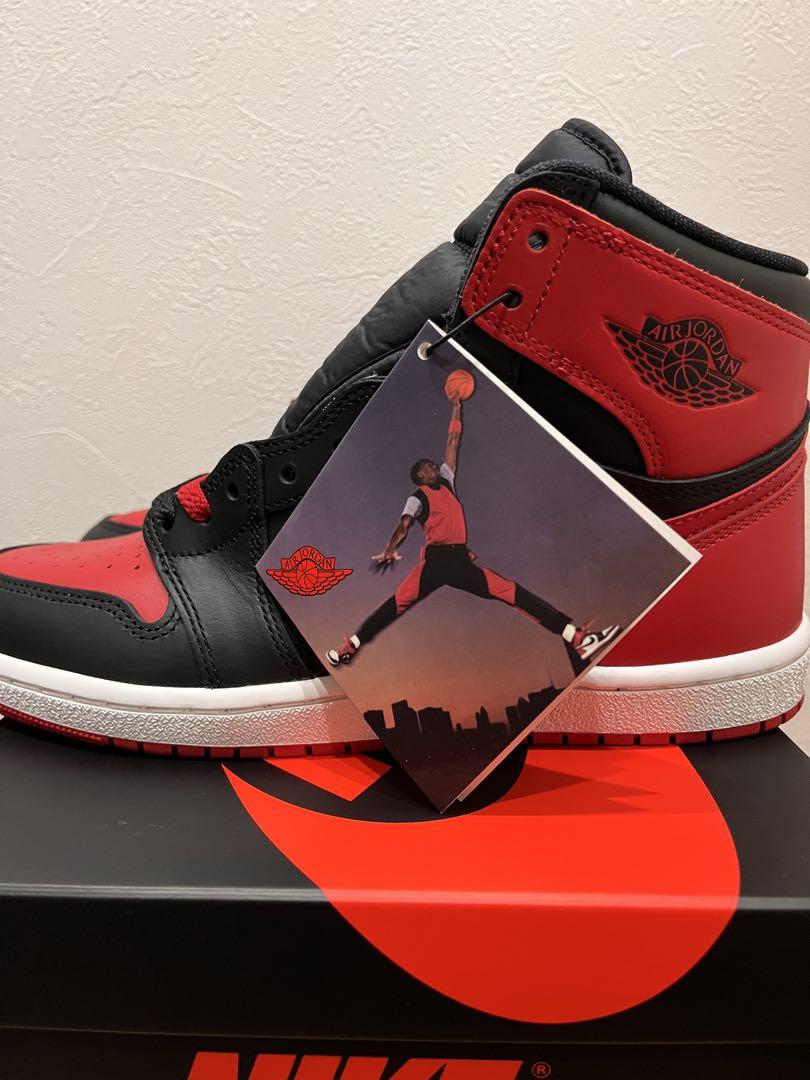 靴 NIKE AIR JORDAN 1 HIGH 85 Bred 2025 28cm