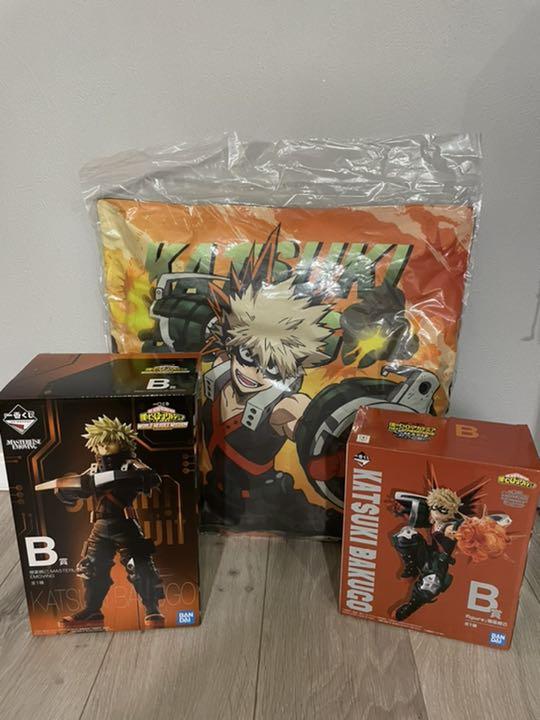 史上一番安い 僕のヒーローアカデミア フィギュア 一番くじ 3点セット ...