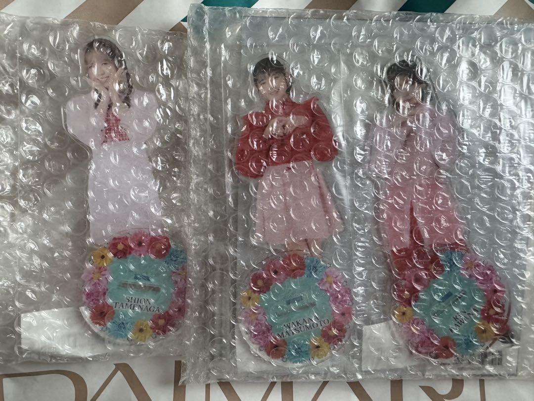 桜梅桃李　為永/川名/松本アクスタ、パネルセット