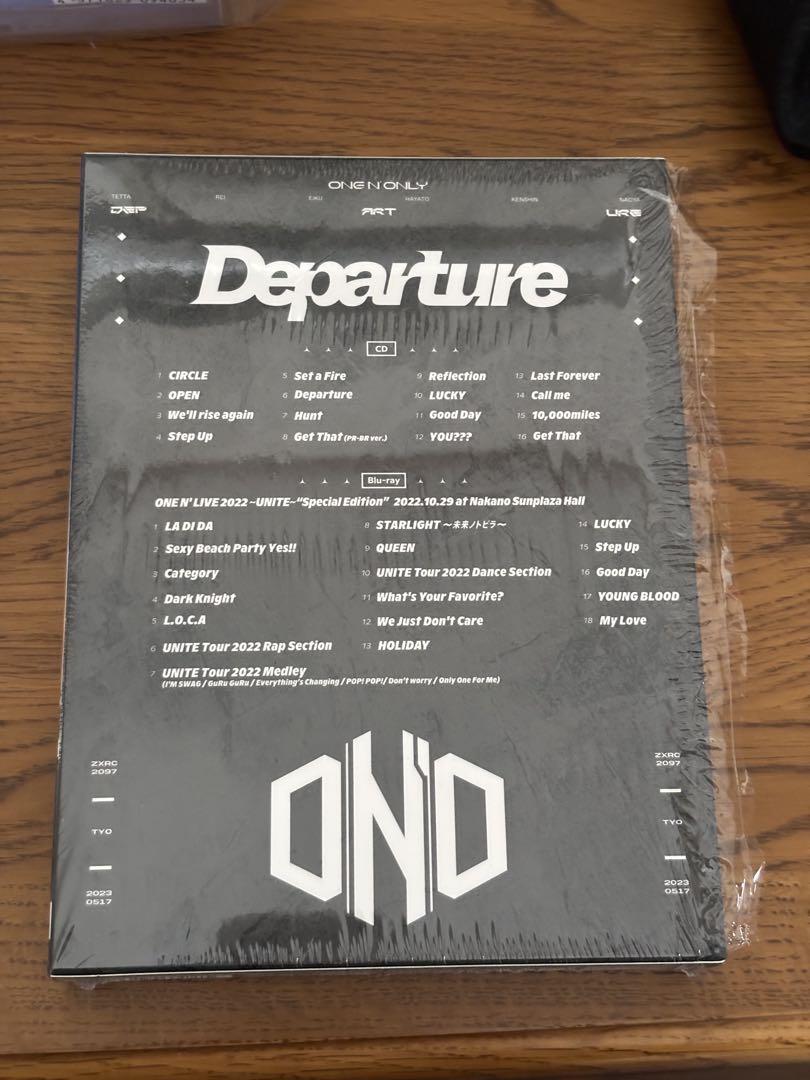 第一ネット ONE N' ONLY Departure DVD スタンディングフォト特典付き ミュージック
