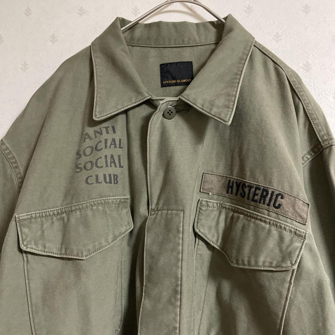 希少 2XL ヒステリックグラマー × ASSC コラボ ミリタリージャケット