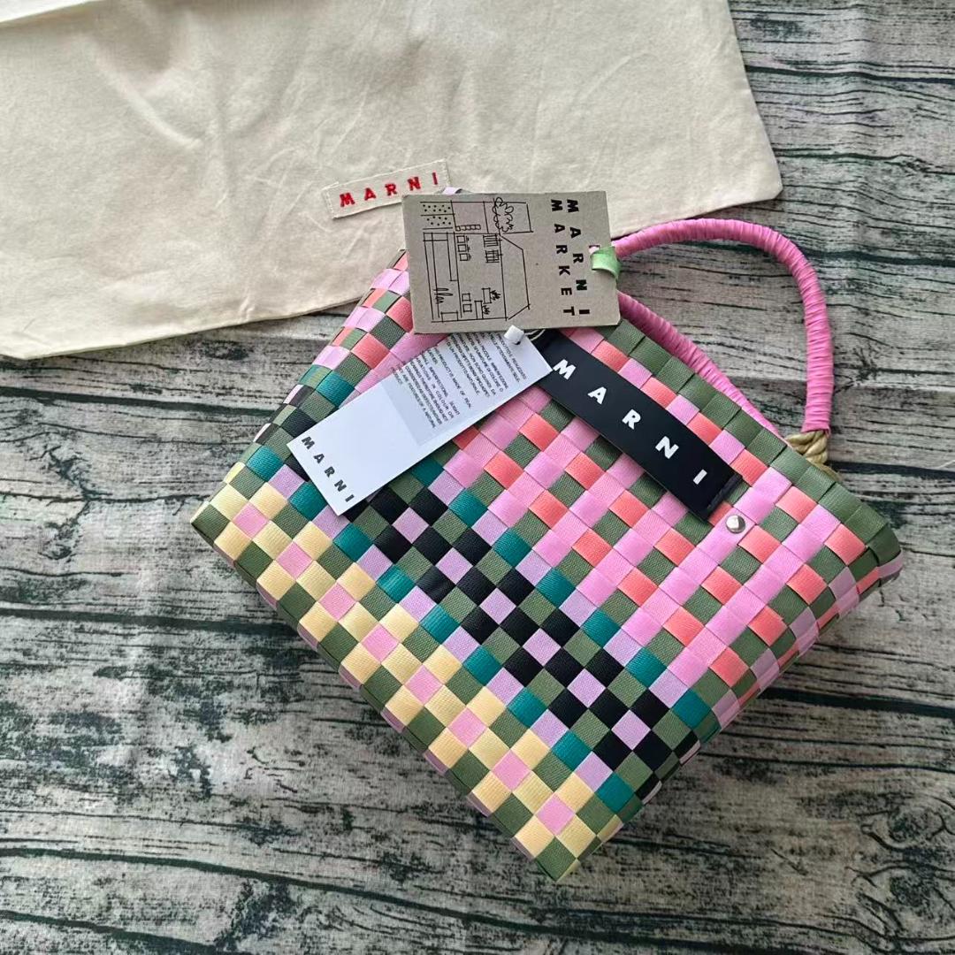 【24時間以内発送】MARNI カラフルかごバッグ