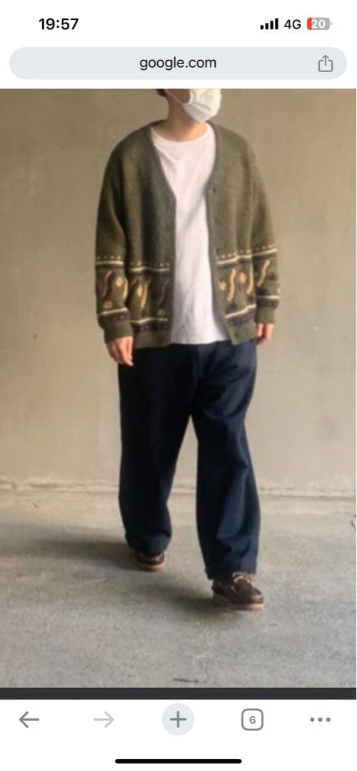 COMFORTABLE REASON カーディガン LL COMFORTABLE REASON