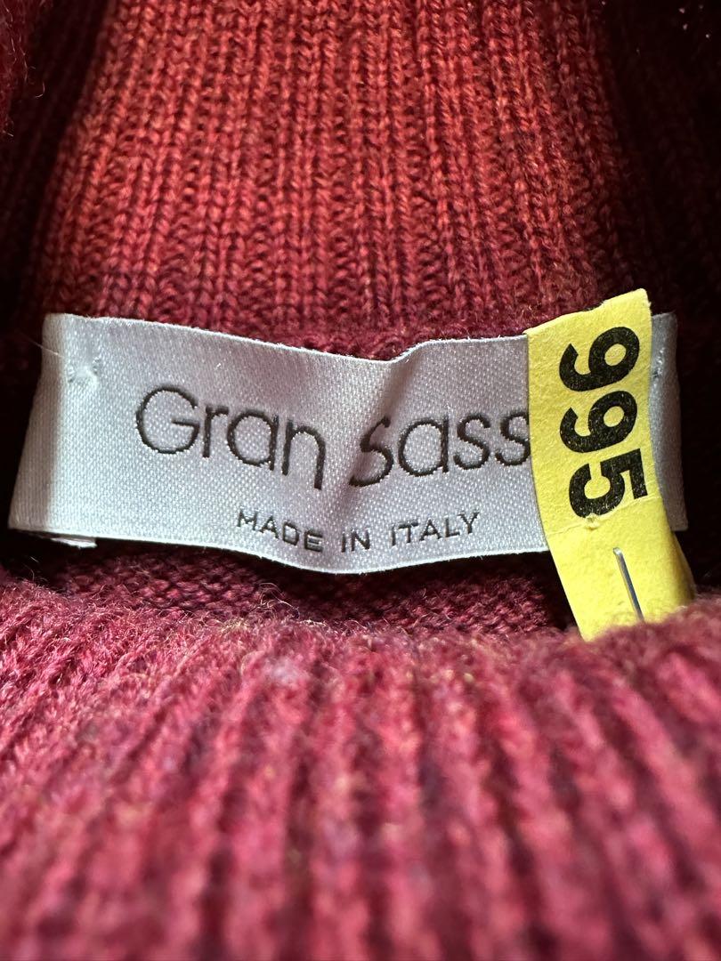 【美品クリーニング済】GRAN SASSOウールミドルゲージタートルワイン50L