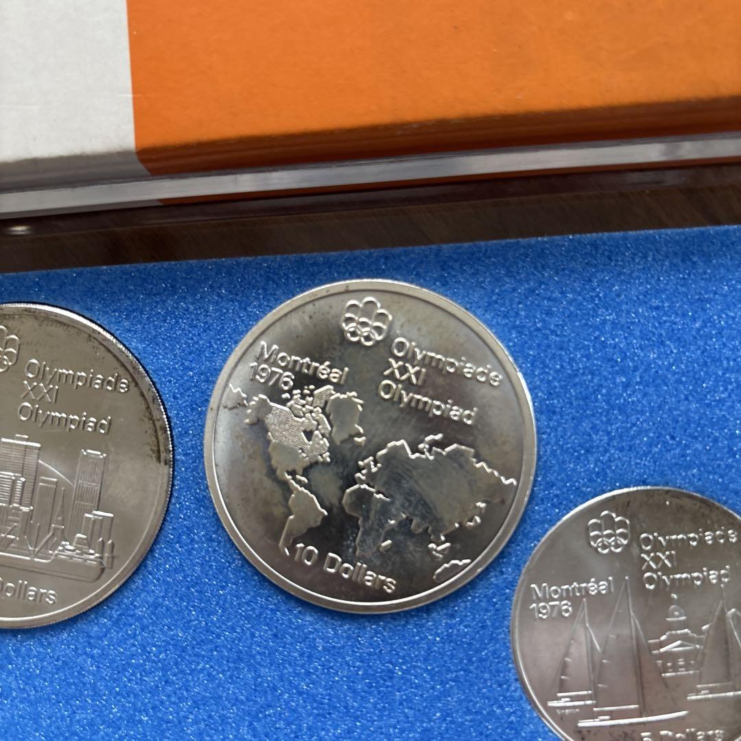 ☆*☆様 モントリオールオリンピック 記念銀貨 4枚セット