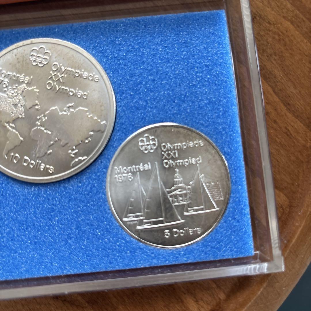 ☆*☆様 モントリオールオリンピック 記念銀貨 4枚セット