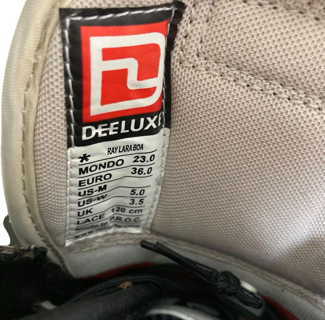 DEELUXE BOAブラック スノーボードブーツ 女性用