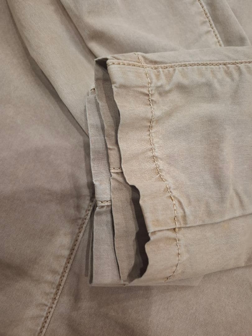 赤峰さん愛用　夏用バブアー 　S　ベージュ barbour unlined