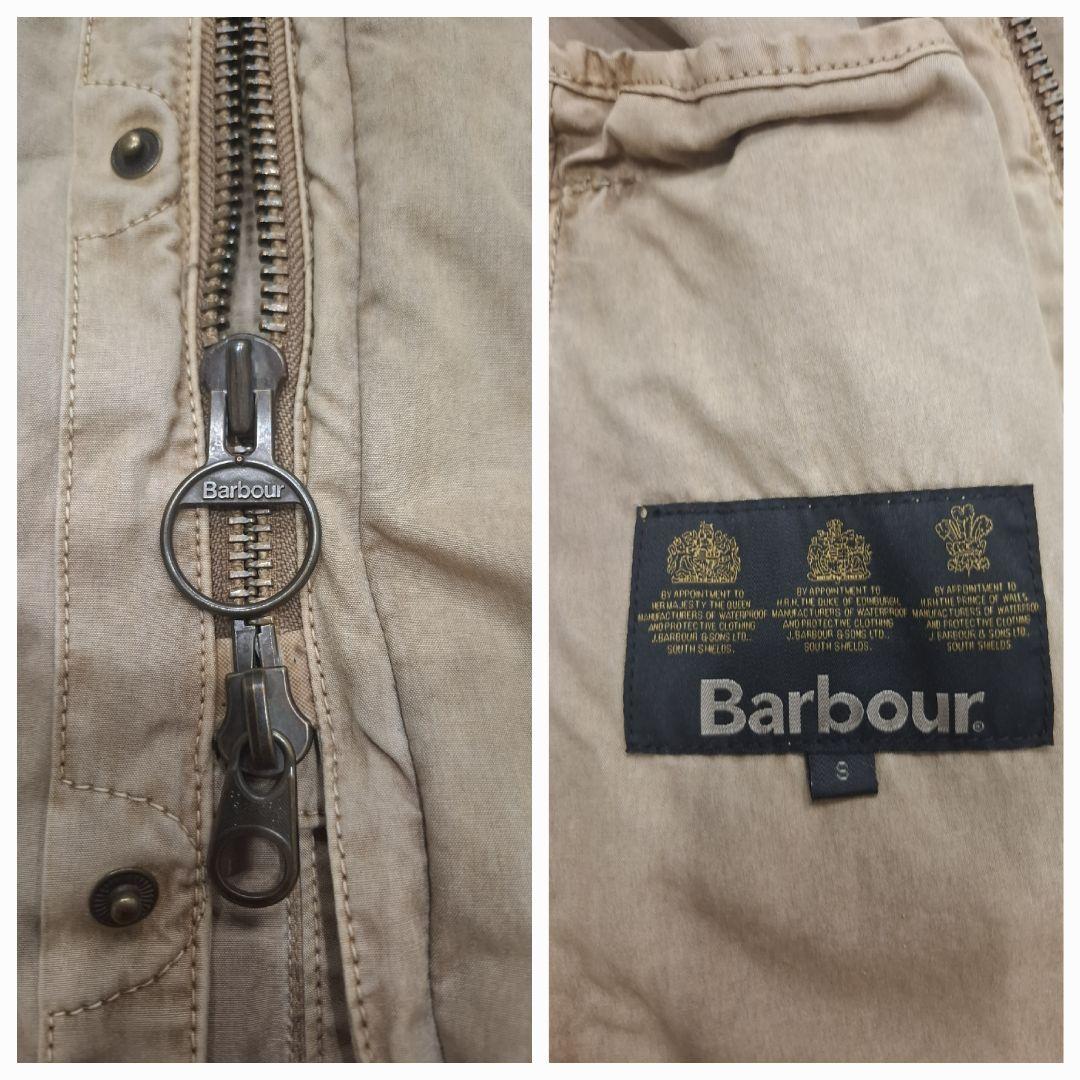赤峰さん愛用　夏用バブアー 　S　ベージュ barbour unlined