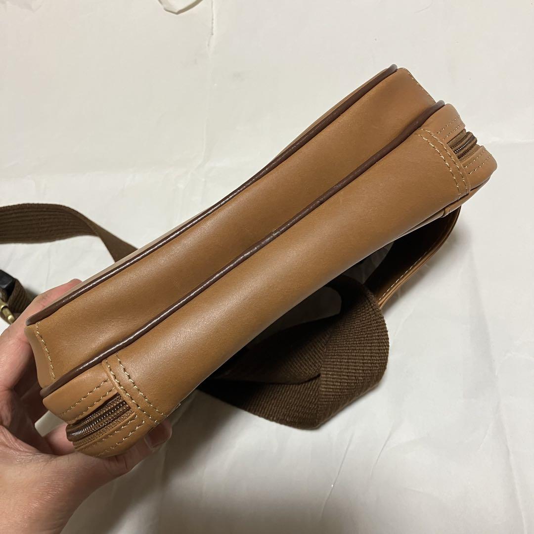 【美品】【エンドー鞄株式会社】 レザー / ウエストバッグ / ボディバッグ