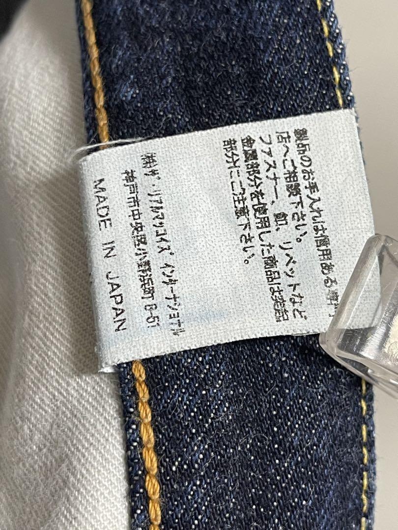 THE REAL McCOYS001XXセルビッチデニムジーンズW34赤耳