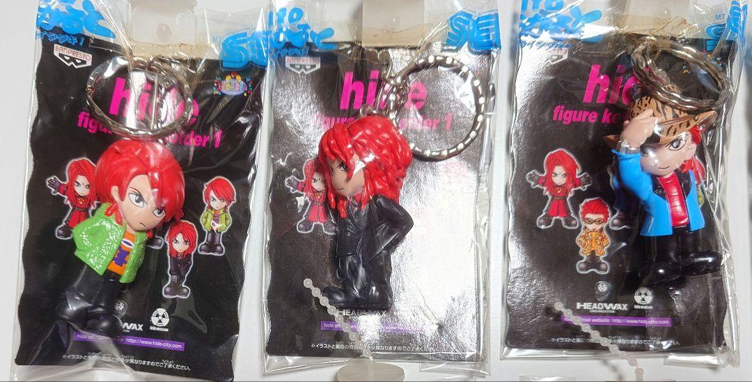 hide フィギュアキーホルダー 全10体セット 非売品 送料無料