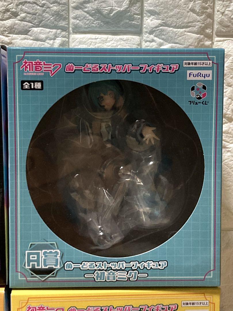 フリューくじ　初音ミク　ぬーどるストッパーフィギュア　フィギュアコンプリート