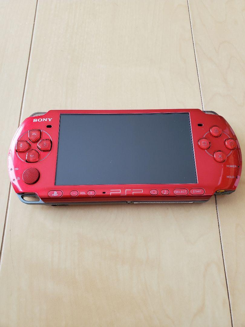 SONY PSP-3000RR PSP PlayStation Portable Console Radiant Red