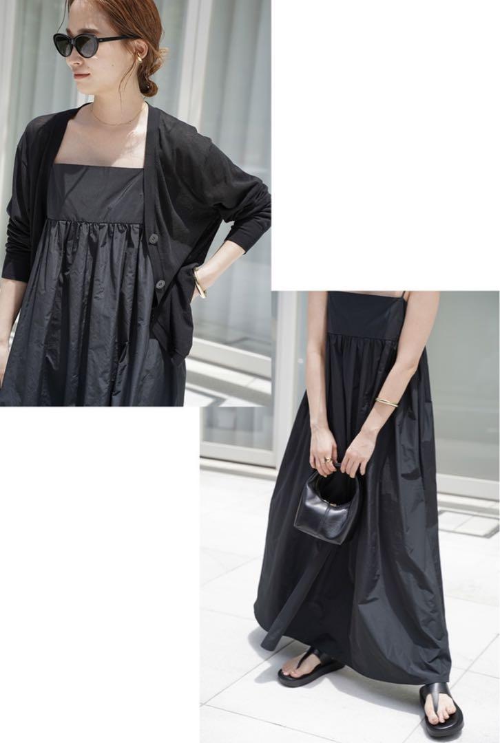 【期間限定】 Deuxieme Classe *Taffeta Camisole ドレス 38 ワンピース