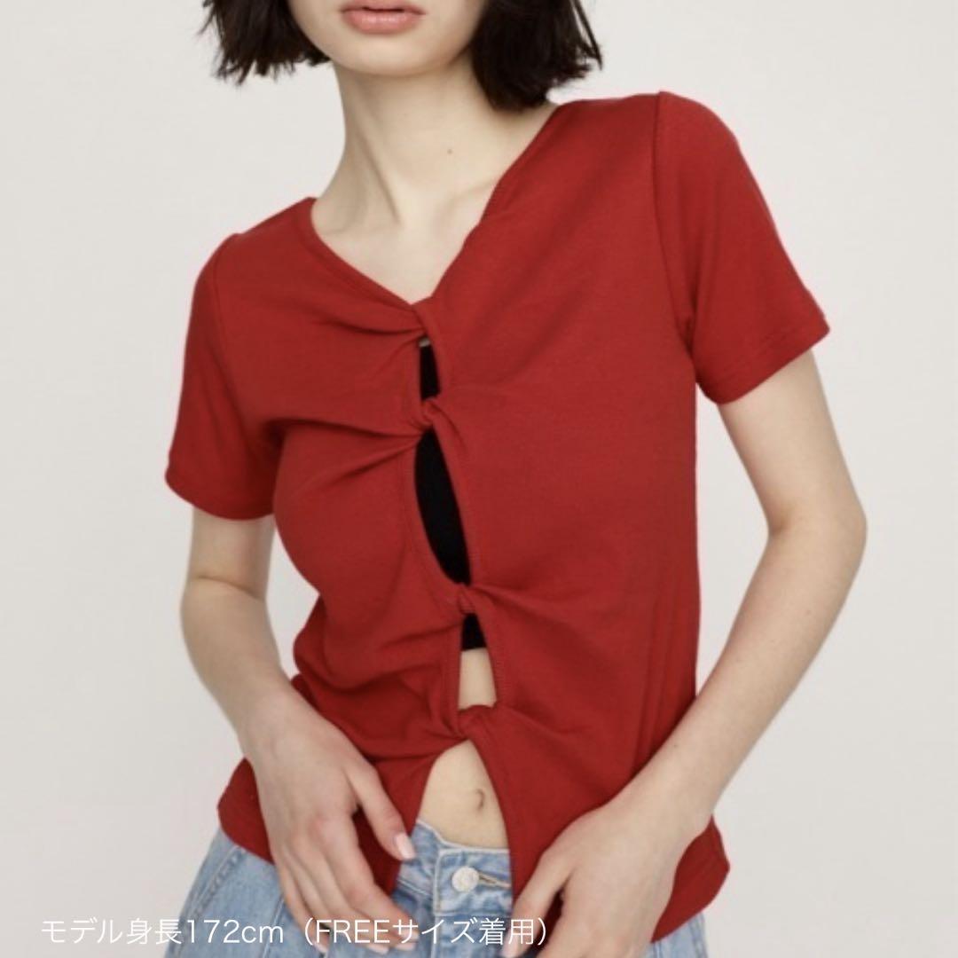 SLY 2WAY HOLE CUT トップス