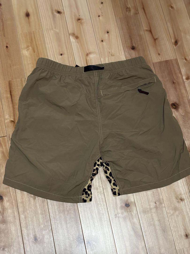 used グラミチ　豹柄　ハーフパンツ　M