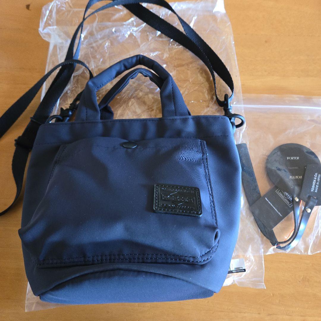 YOSHIDA & CO. ネイビー ショルダーバッグ