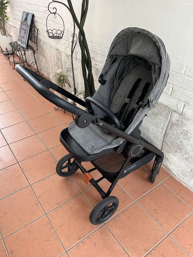 STOKKE ベビーカー 黒