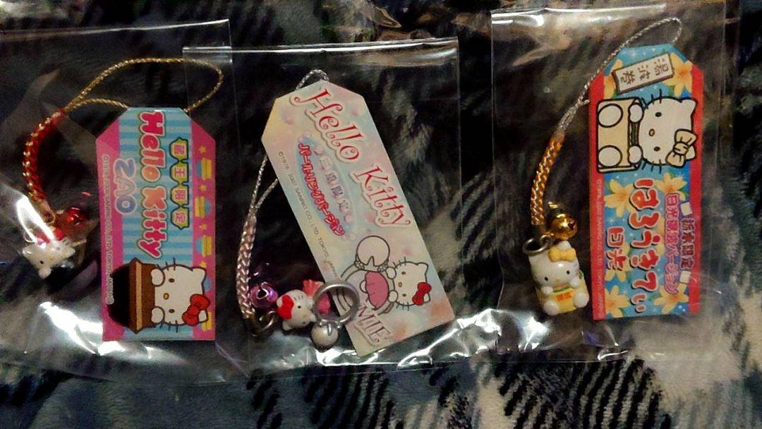 ご当地ハローキティ ストラップ タグ付き12個セット