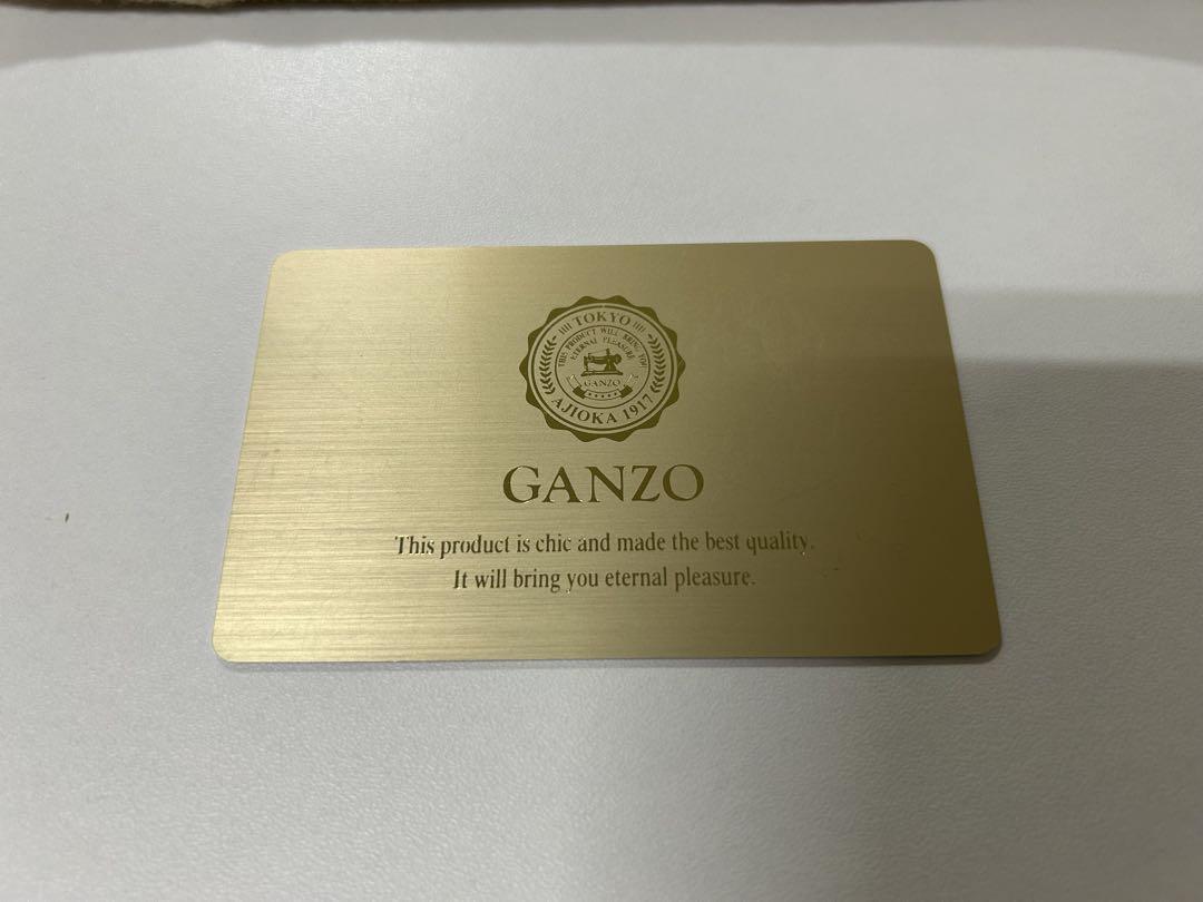 GANZO ブライドルベルト 黒 L size