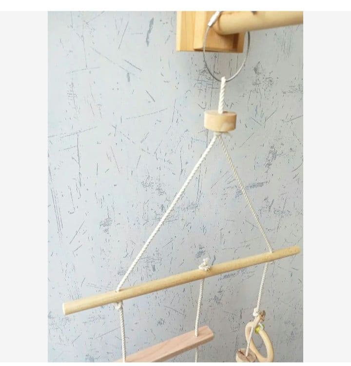 99 インコ ミニアスレチック 吊り下げセット! ブランコ 止まり木 99 インコ ミニアスレチック 吊り下げセット! ブランコ 止まり木