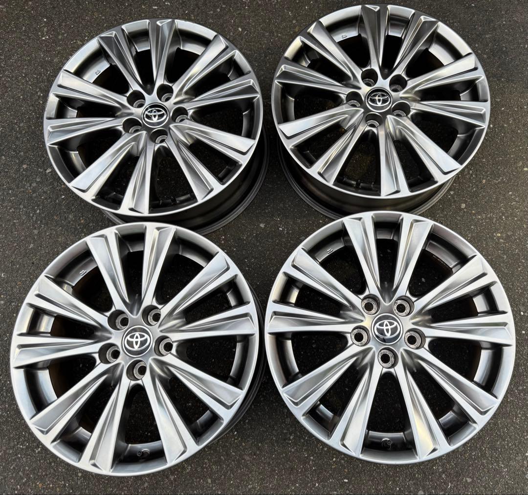 【価格は1枚】トヨタ☆30系アルファード純正18インチ☆ホイール4枚セット ②