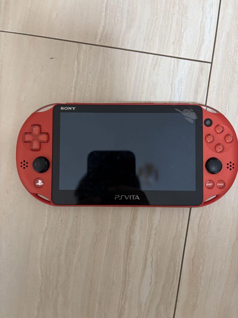 SONY PS Vita 本体 レッド
