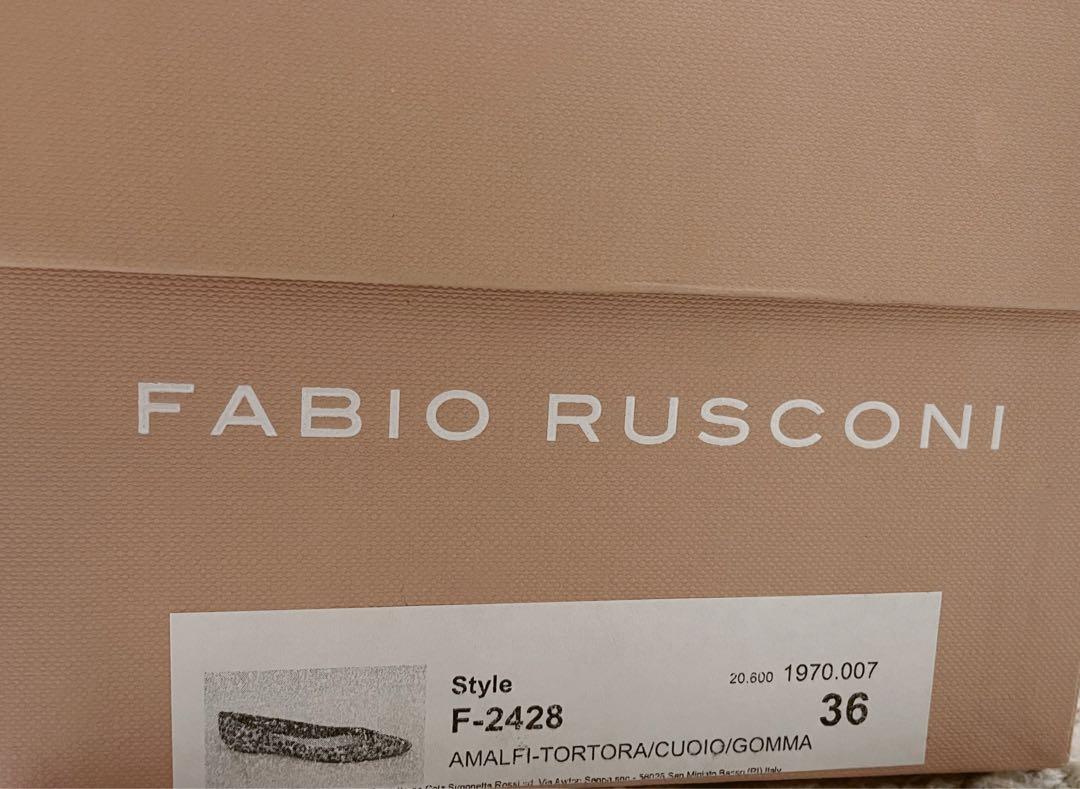 【新品】FABIO RUSCONIスエードレザーパンプス