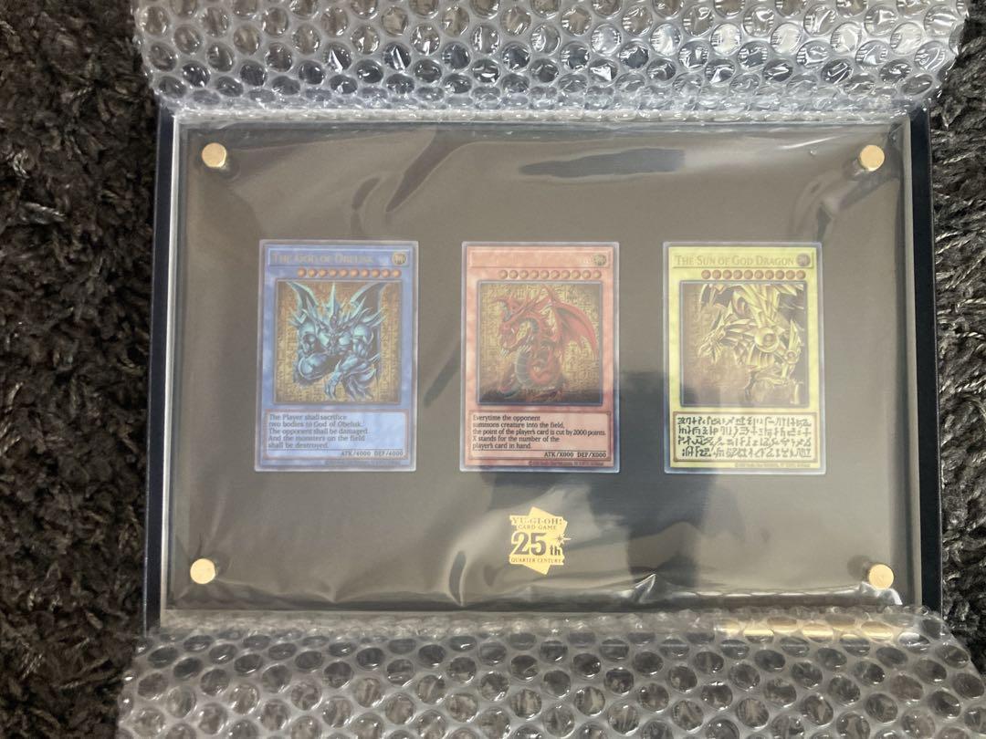 遊戯王OCGデュエルモンスターズ「三幻神」スペシャルカードセット（ステンレス製）