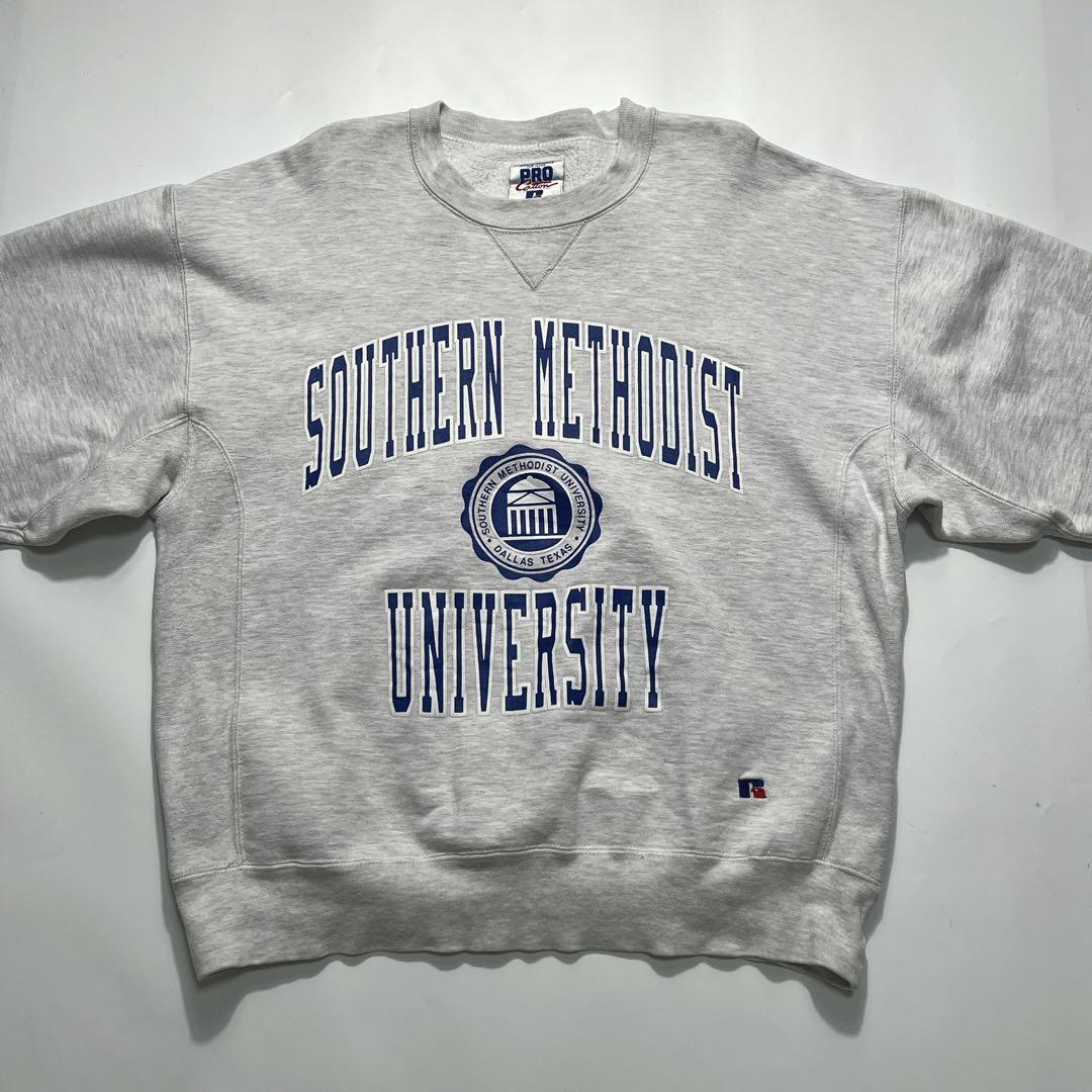 90s ラッセル USA製 リバースウィーブ型 スウェット L グレー 6966