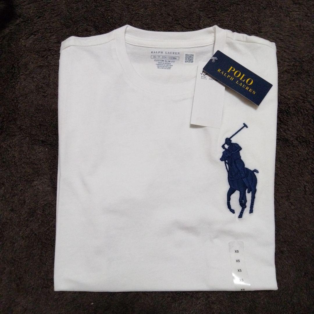 ラルフローレン　ビックポニーポロシャツ白 カジュアル THE CASUAL POLO RALPHLAUREN ラルフローレン BASIC