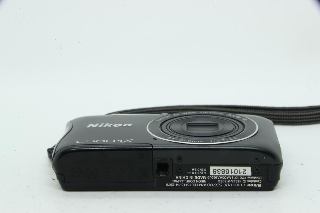 【S2019】Nikon COOLPIX S3700 充電器付属 ニコン