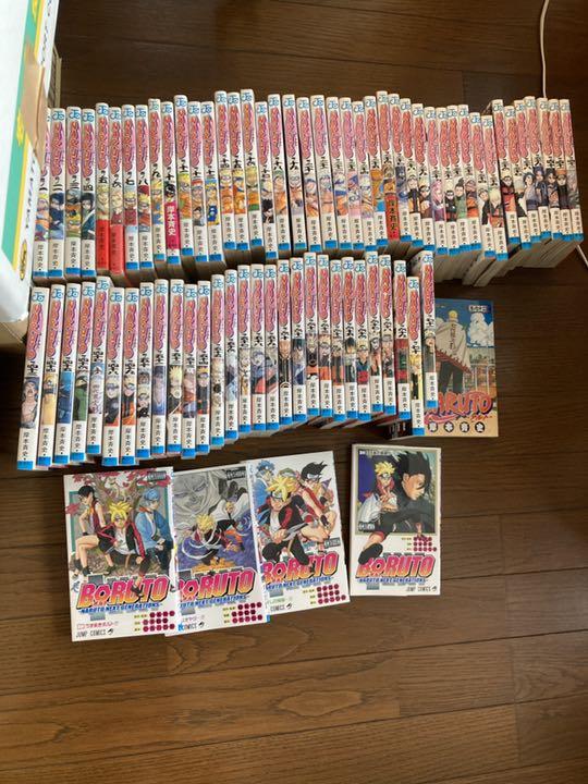 入荷now 安全 ナルト NARUTO 初版あり ボルトつき 全巻セット 全巻セット