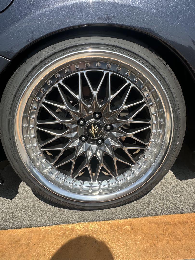 【チェロ】work vs xv 9.5J+34 18インチ 4本セット