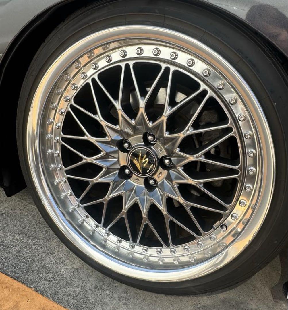 【チェロ】work vs xv 9.5J+34 18インチ 4本セット