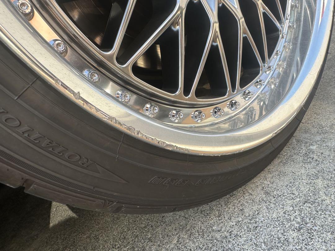 【チェロ】work vs xv 9.5J+34 18インチ 4本セット