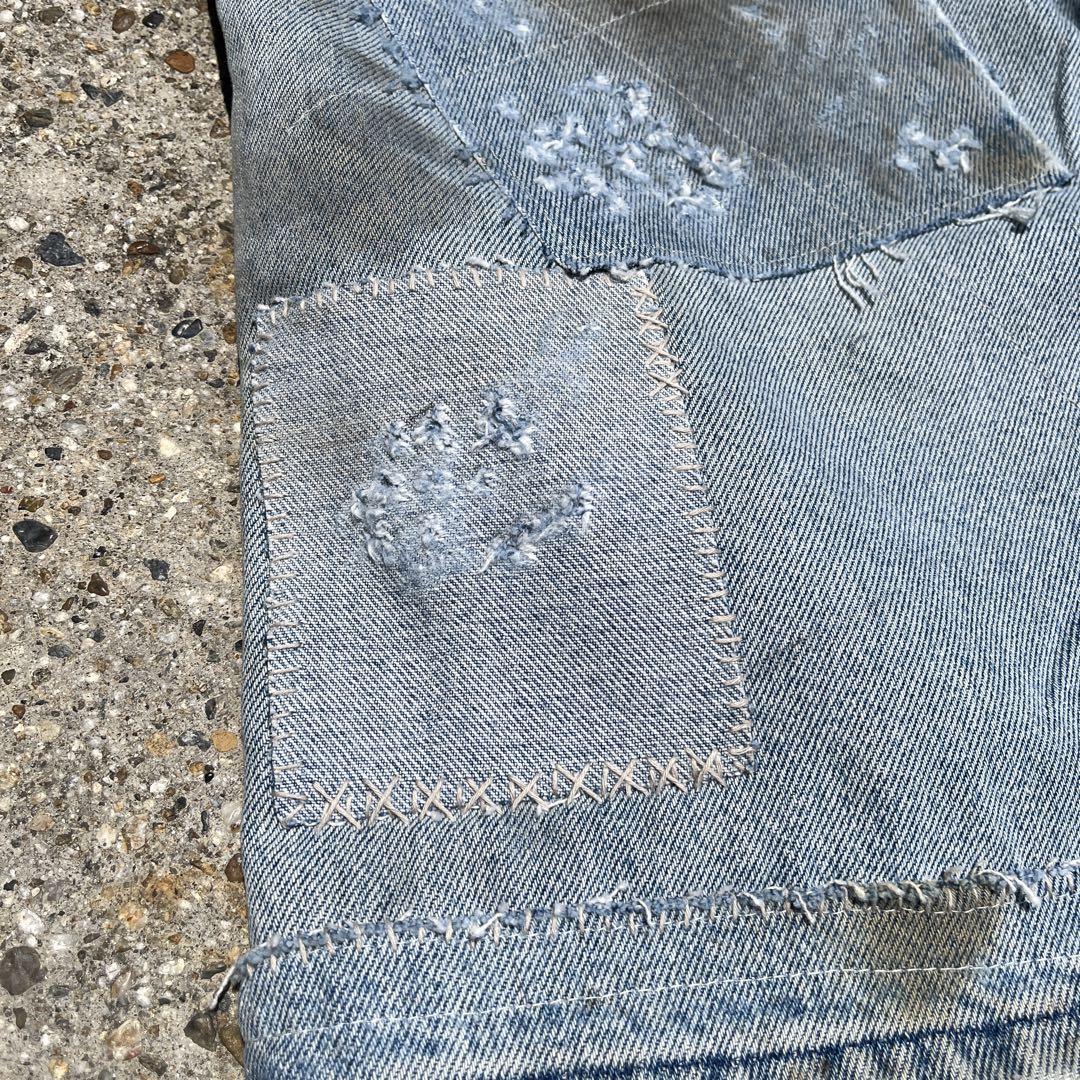 Carhartt デニムスタッズ ハーフパンツ 刺し子 襤褸 カーハート