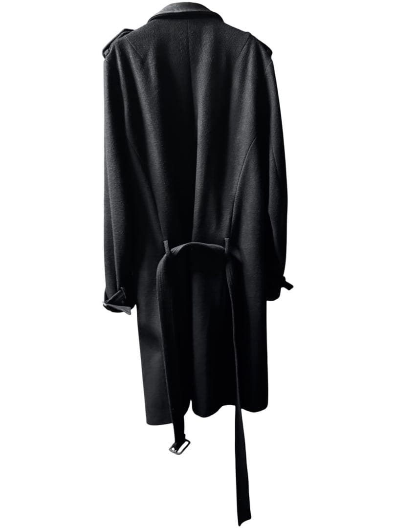 【即決価格】BREAKS LONDONレザー切替チェスターコート Lサイズ 【即決価格】BREAKS LONDONレザー切替チェスターコート Lサイズ