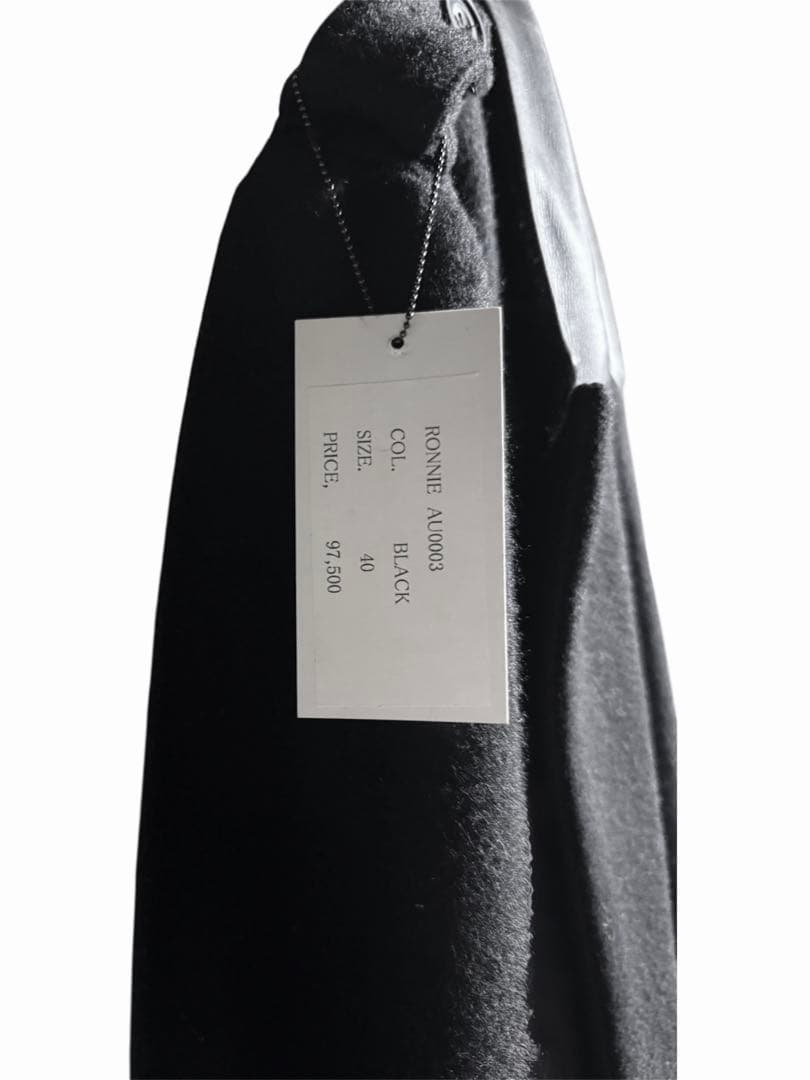 【即決価格】BREAKS LONDONレザー切替チェスターコート Lサイズ 【即決価格】BREAKS LONDONレザー切替チェスターコート Lサイズ