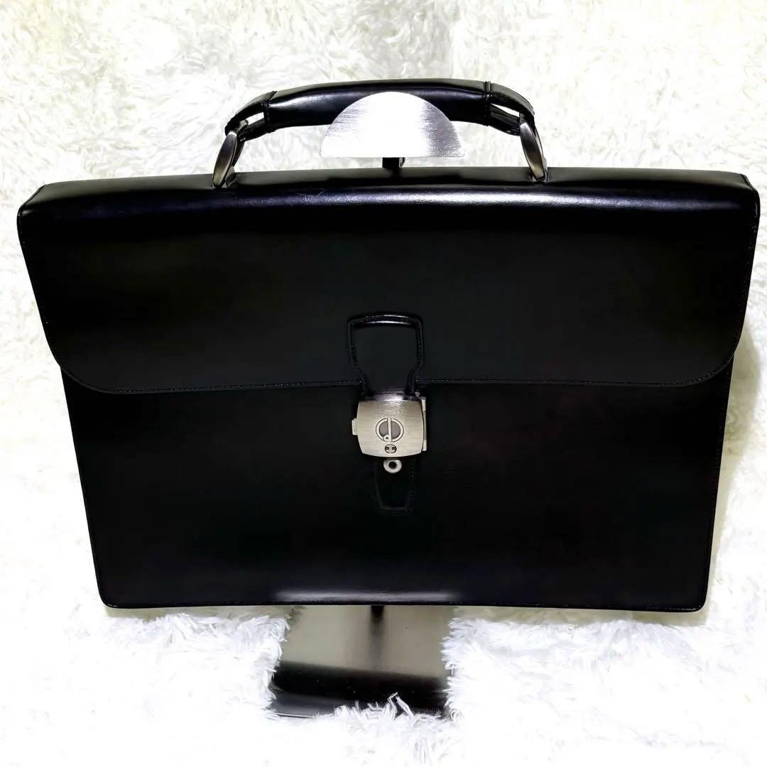 極美品　dunhill ダンヒル　ビジネスバッグ　ブリーフケース　レザー　A4