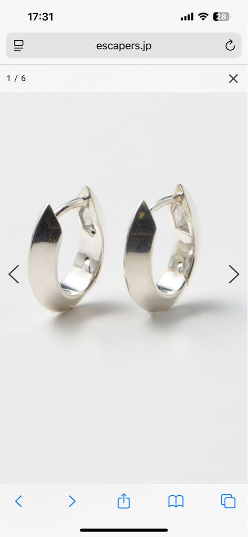 未使用】SOPHIE BUHAI ゴールド フープピアス シャルロット