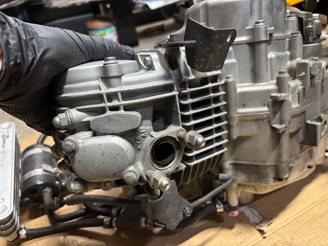 モンキー125 JB02実働エンジン 170ccボアアップ チューニングエンジン モンキー125 JB02実働エンジン 170ccボアアップ チューニングエンジン