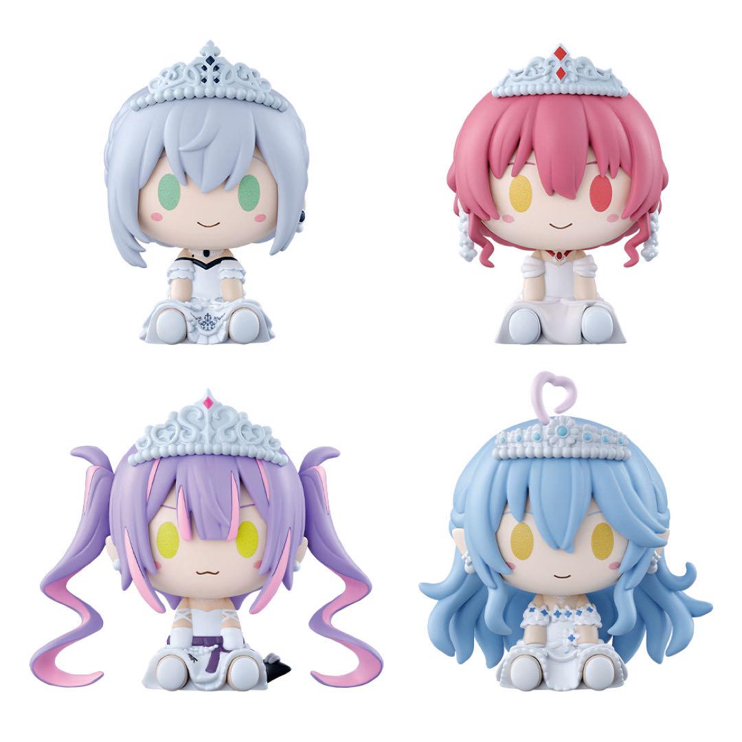 ちょこのっこフィギュア　全4種　ホロライブ　一番くじ　ウェディング　コンプリート