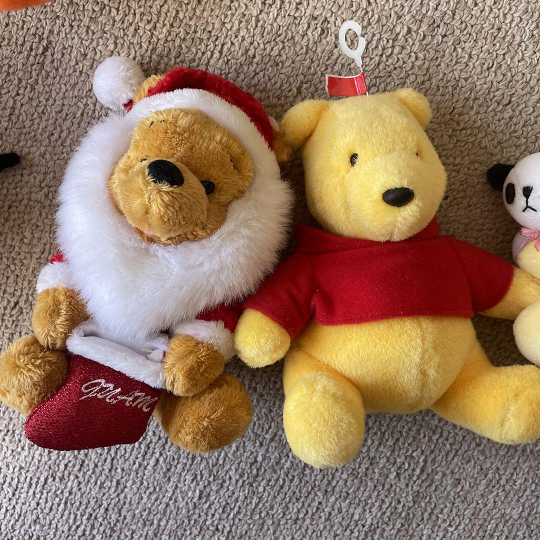 ディズニー　くまのプーさん　プルート　ミッキーマウス　まとめ売り　ぬいぐるみ