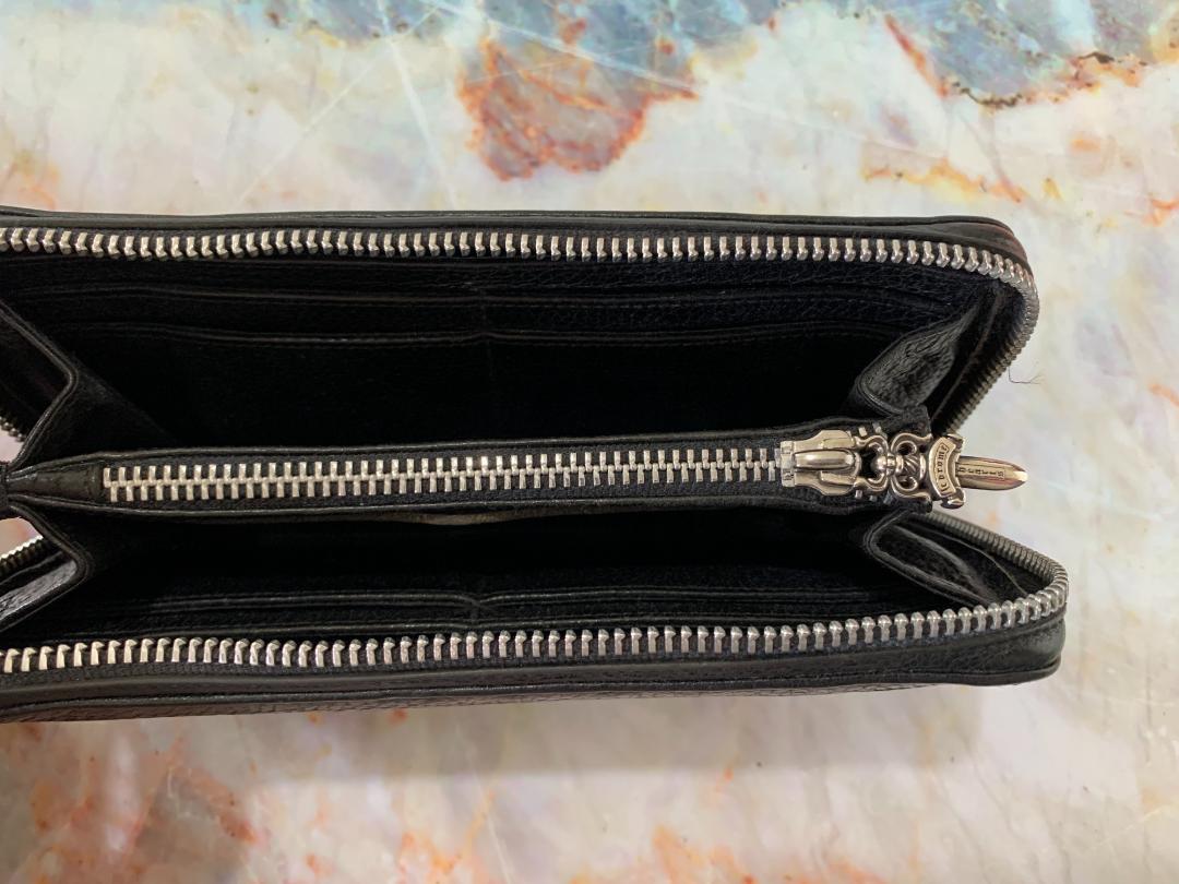 【ポンスケ】 Chrome hearts 長財布　外箱付 正規品