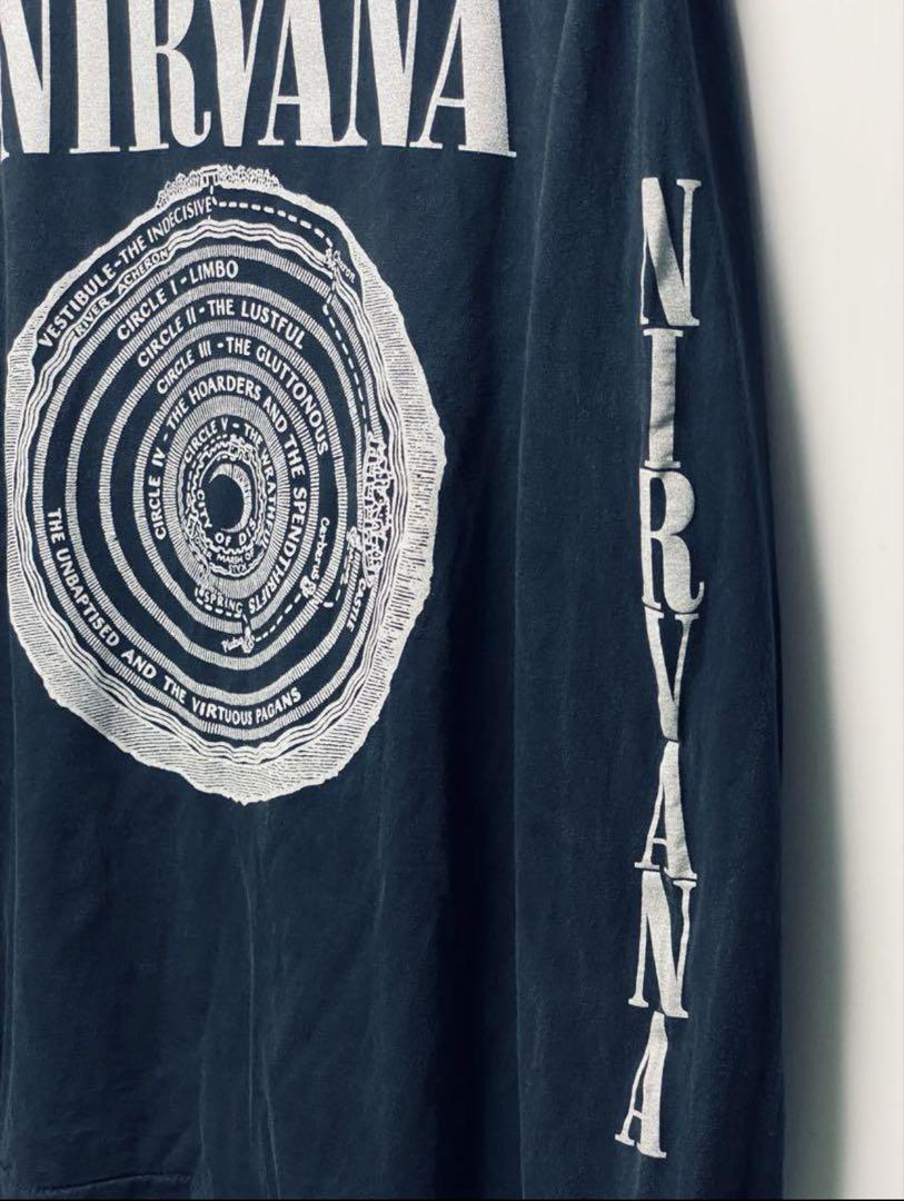 ⭐️未使用品NIRVANA Ｌ/Ｓ TEE XLサイズUSA製☆